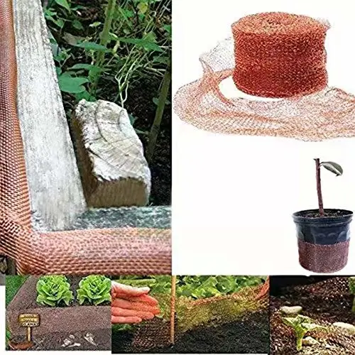 Knitted Copper Wire Mesh for Mouse Rodent Pest Control Fence