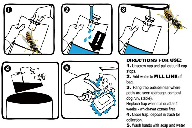 Fly Away Trap, Fly Trap Insect Control